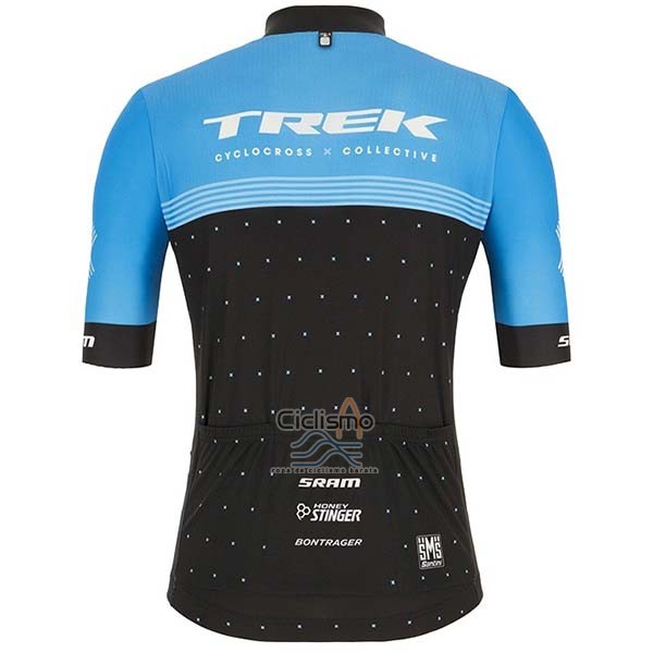 Trek Ropa Ciclismo Culotte Corto 2020 Mangas Cortas Azul Negro